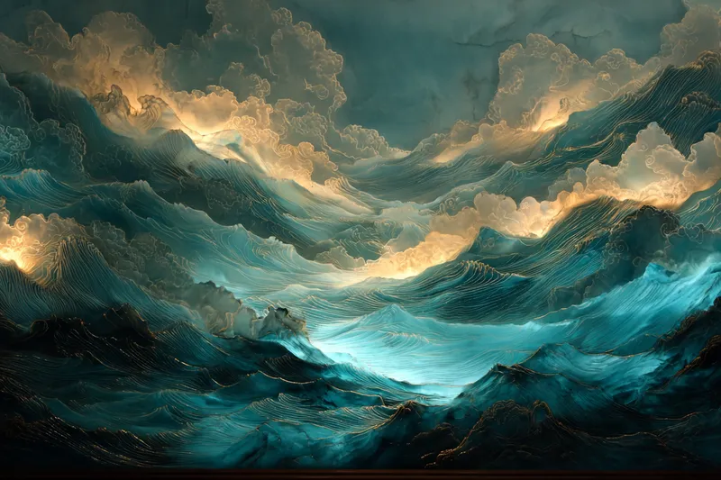 Nature Made Of Glass wallpaper
