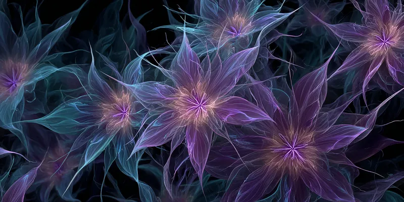 neon stars wallpaper