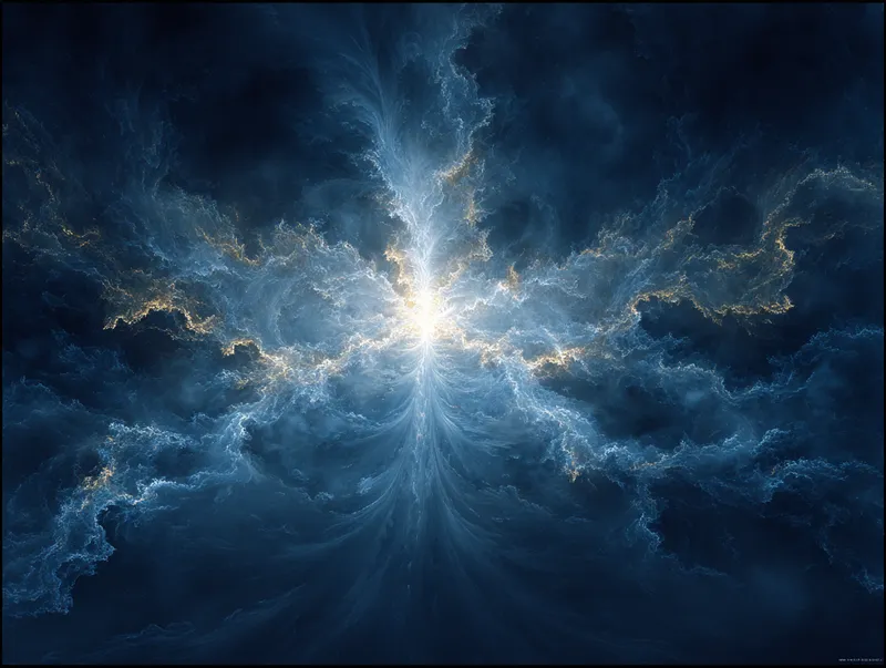 Night Fractal Of wallpaper
