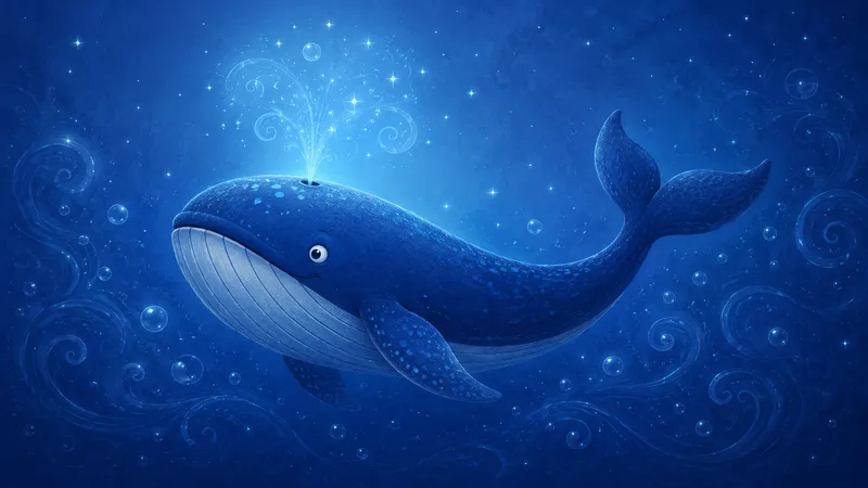 blue whale wallpaper