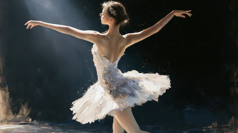Swan Lake Reverie wallpaper