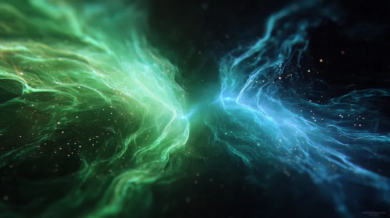 Cosmic Collision wallpaper