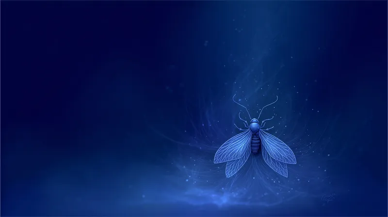 Luminous Night Moth wallpaper