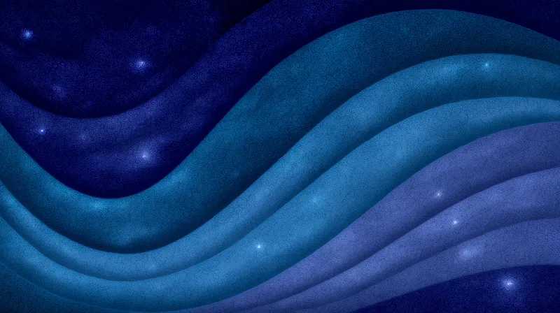 Cosmic Ocean Waves wallpaper