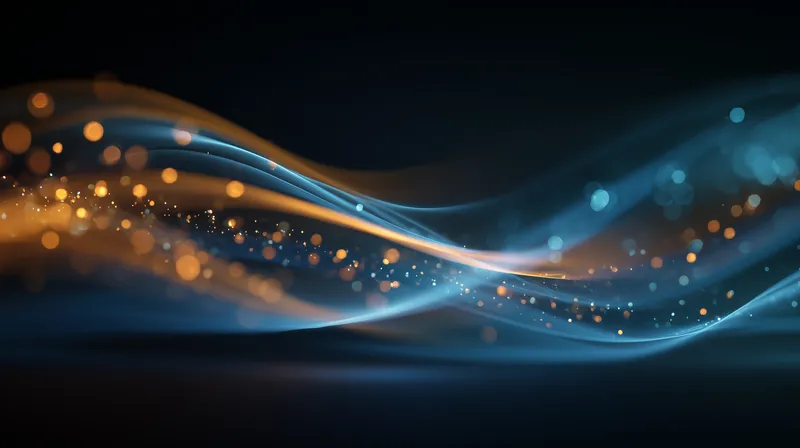 Luminous Wave wallpaper