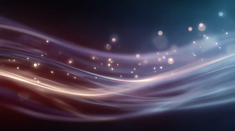 Luminous Silk Waves wallpaper