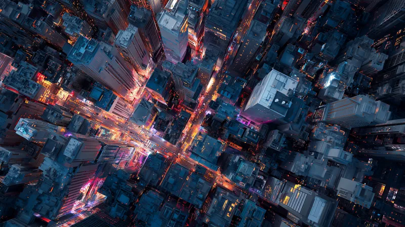 Neon Crossroads wallpaper