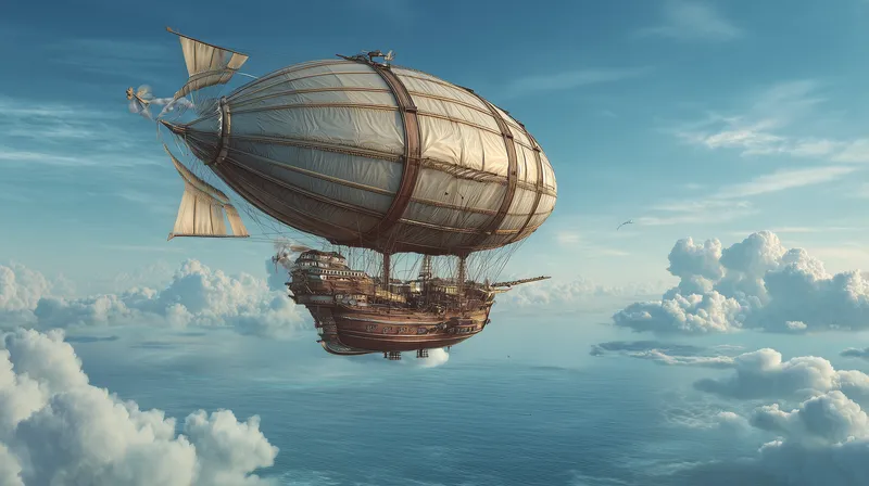 Skies of the Aether Galleon wallpaper