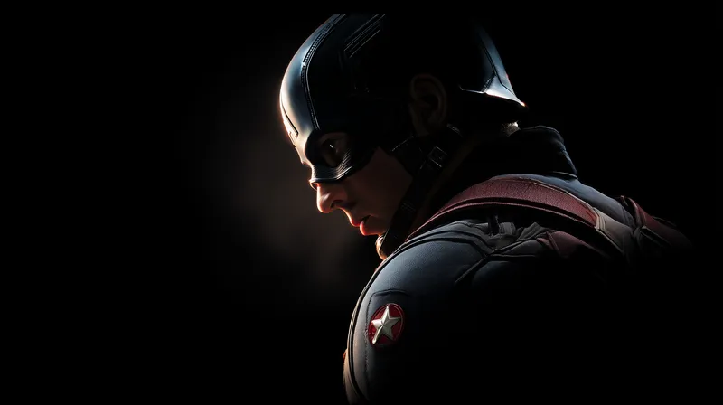 Shadow of a Hero - Captain America wallpaper