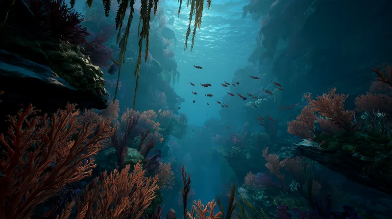 Coral Canyon Depths wallpaper