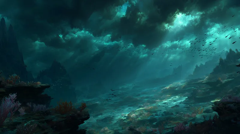 Abyssal Twilight wallpaper