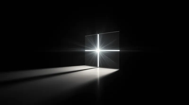 Radiant Cross in Darkness wallpaper
