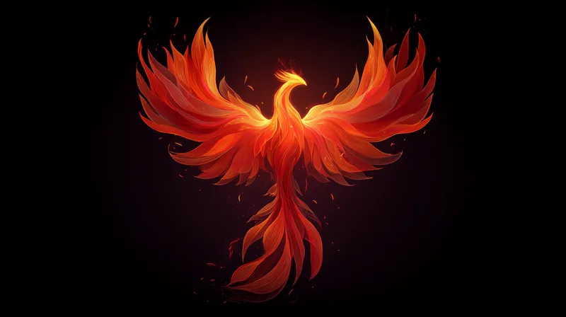 Rising Phoenix wallpaper