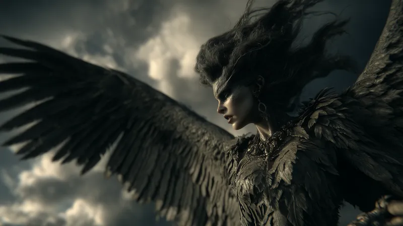 Dark Angel Rising wallpaper