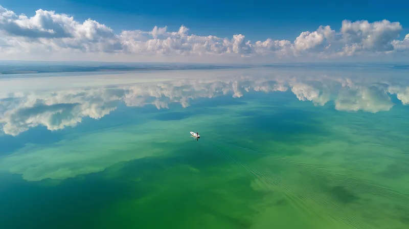 Mirror Sky wallpaper