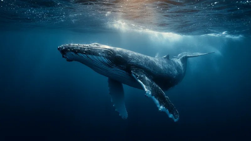 Deep Blue Gentle Giant wallpaper