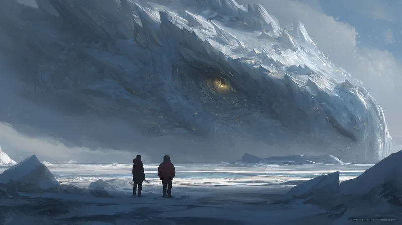 Frozen Titan wallpaper