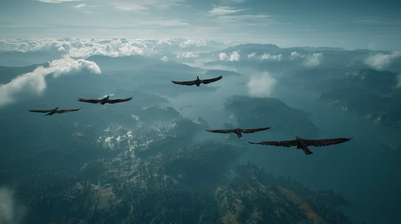 Soaring Above the Clouds wallpaper