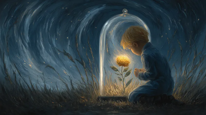 The Little Prince's Rose wallpaper