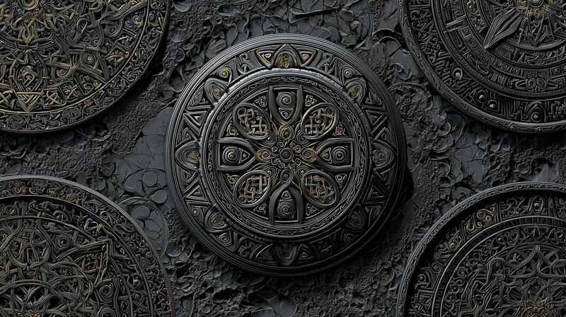 Ancient Celtic Medallions wallpaper