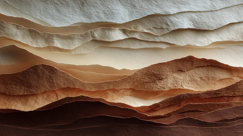Layered Desert Dunes in Earth Tones wallpaper