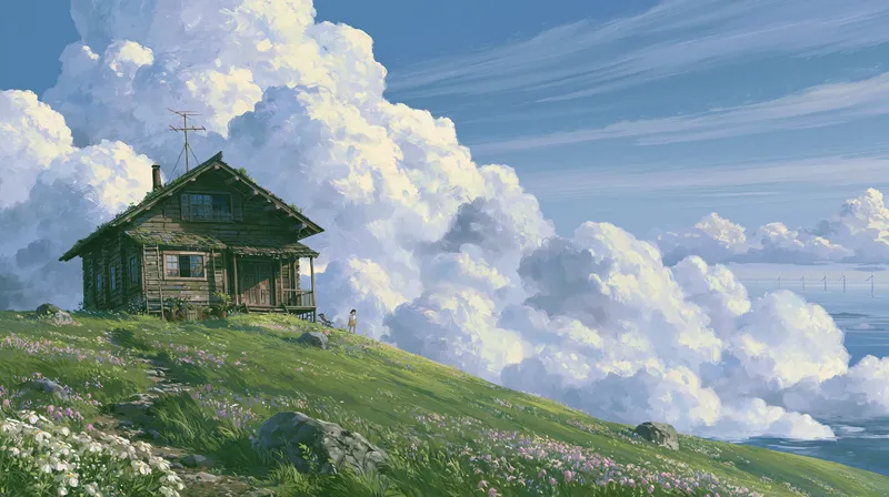 Ghibli Wallpaper Desktop 4K wallpaper