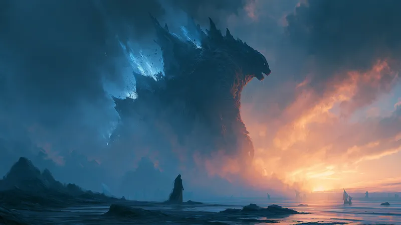 Godzilla Desktop Wallpaper 4K wallpaper