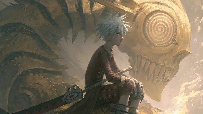 Soul Eater Golden Skull Anime Wallpaper wallpaper