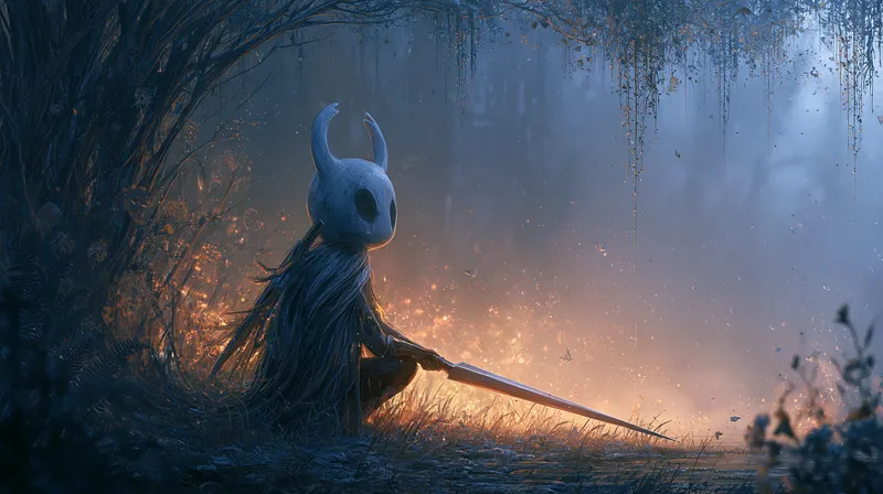 Hollow Knight Desktop Wallpaper 4K wallpaper