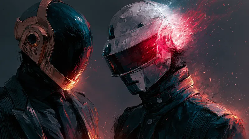 Daft Punk Desktop Wallpaper 4K wallpaper