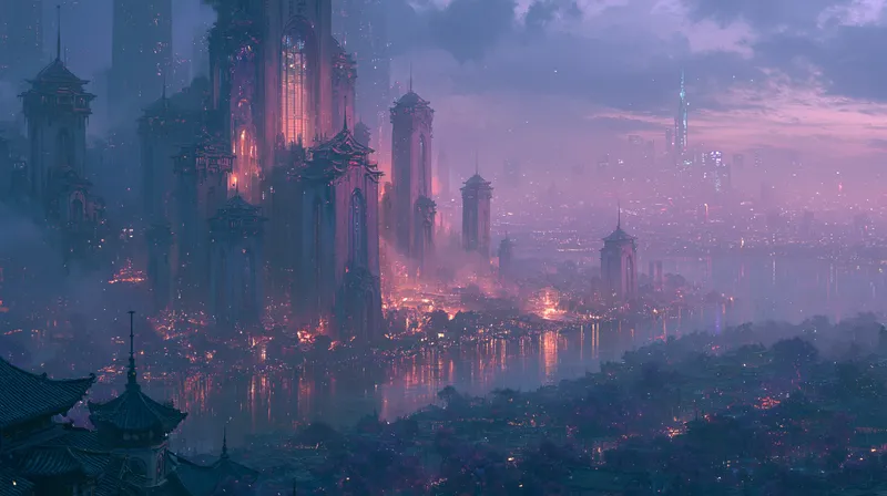 City Desktop Wallpaper 4K wallpaper