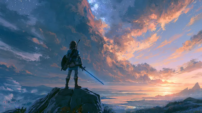 Legend Of Zelda Desktop Wallpaper 4K wallpaper