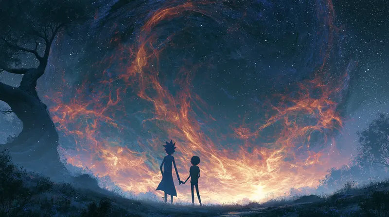 Rick And Morty Desktop Wallpaper 4K wallpaper
