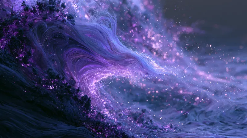 Purple Desktop Wallpaper 4K wallpaper
