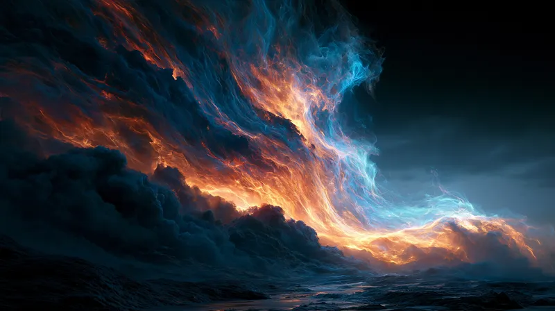 Nebula Desktop Wallpaper 4K wallpaper
