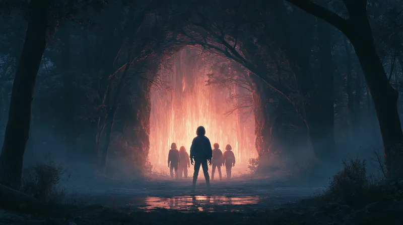 Stranger Things Desktop Wallpaper 4K wallpaper