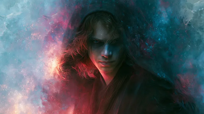 Dark Side Rising Anakin Skywalker Wallpaper wallpaper
