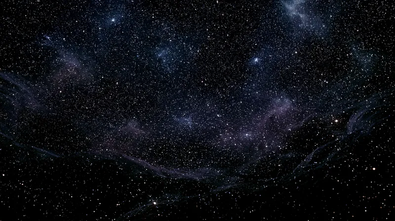 Nebula Black Starry Wallpaper wallpaper