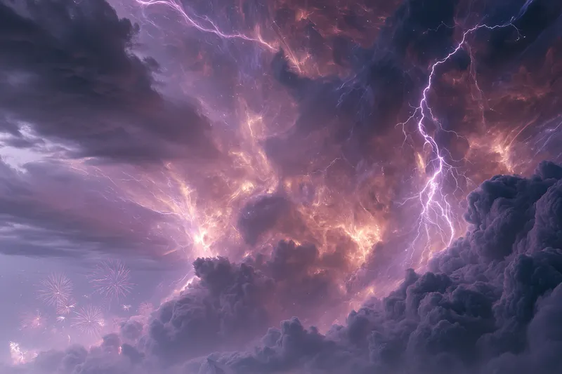 An Intense Thunderstorm After A Heatwave wallpaper