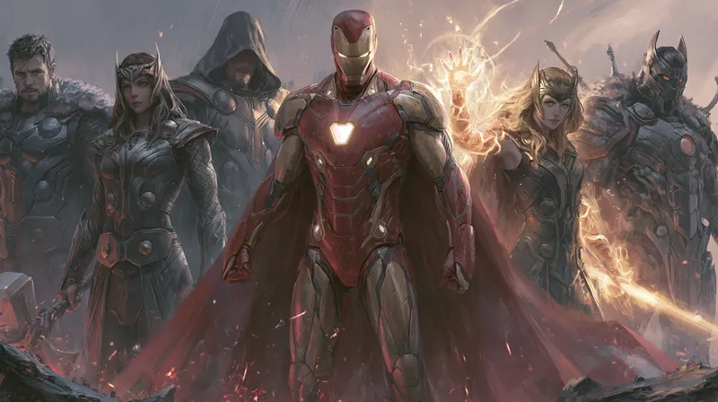 Marvel Desktop Wallpaper 4K wallpaper