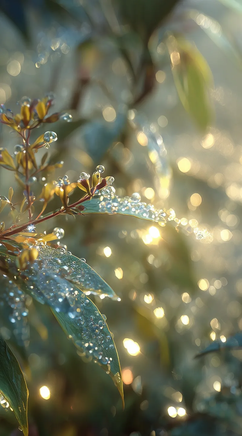 Dewdrop Dawn (Mobile) wallpaper