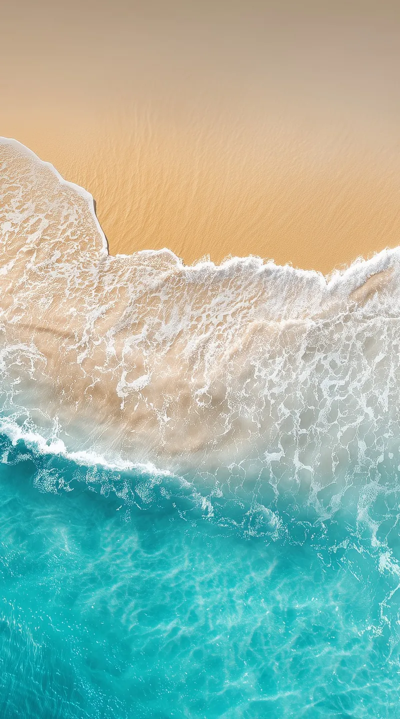 Turquoise Tide (Mobile) wallpaper