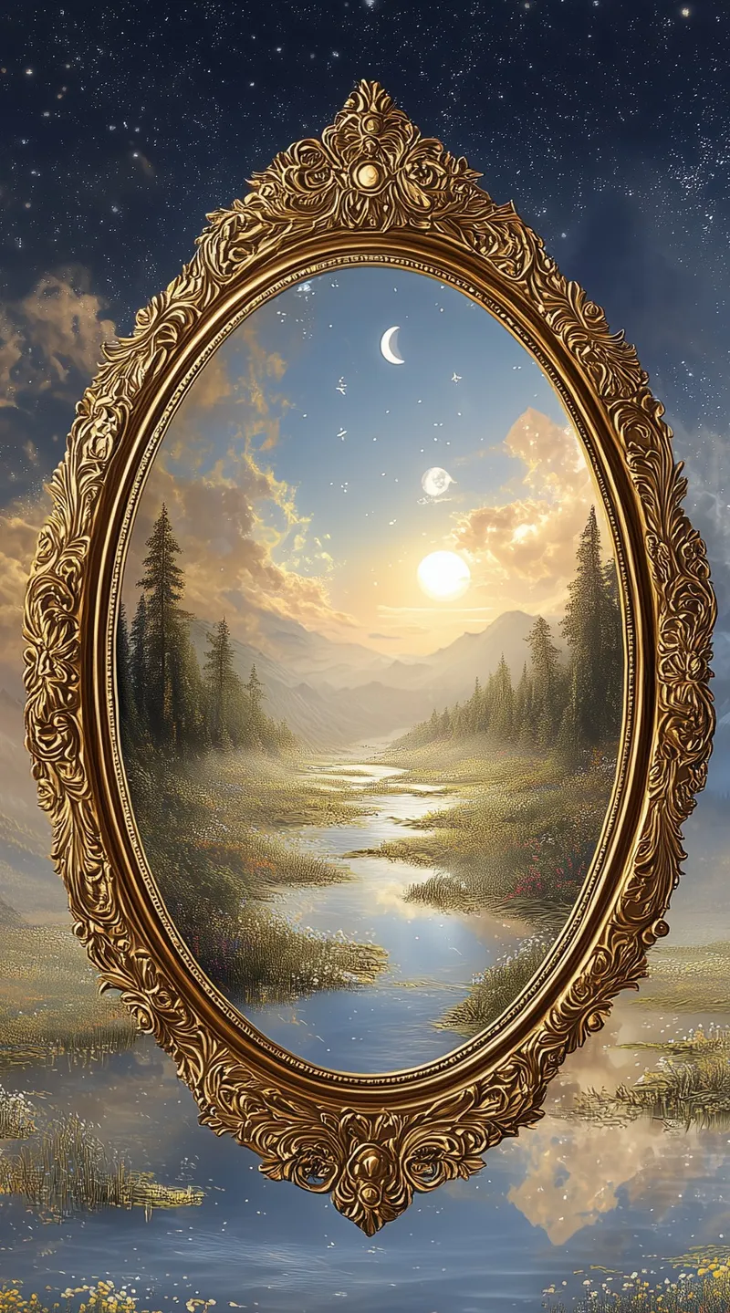 Mirror Between Worlds (Mobile) wallpaper