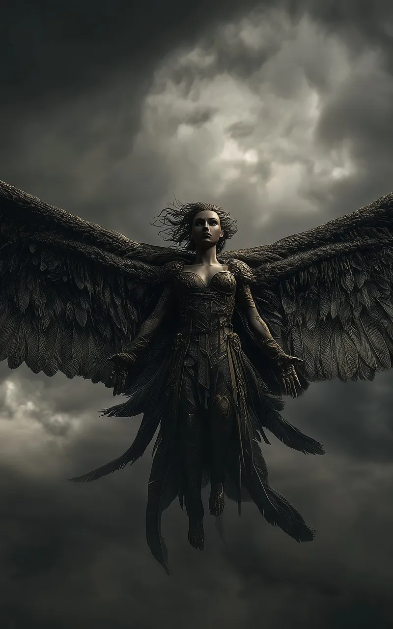 Dark Angel Ascending (Mobile) wallpaper